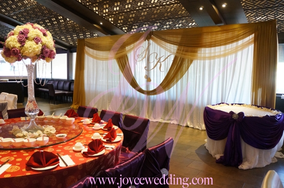 #gold theme #reception #backdrop #cake #table #decor tall #centerpiece 